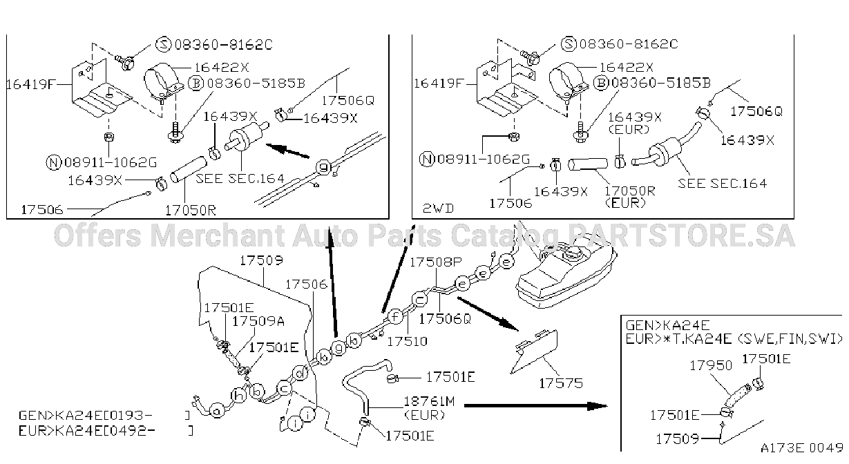 Fuel Piping Tube
