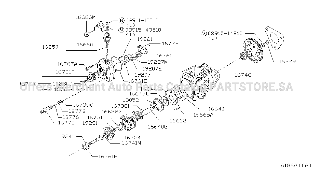 Fuel Injection Pump Feed Pump