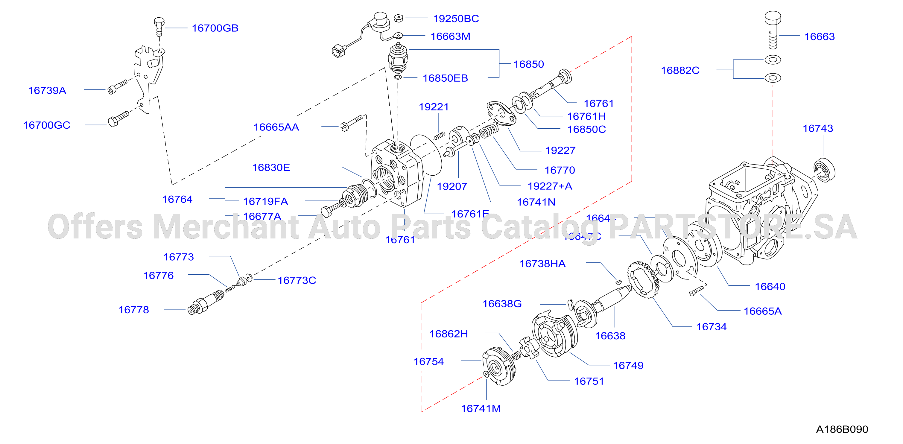 Fuel Injection Pump Feed Pump