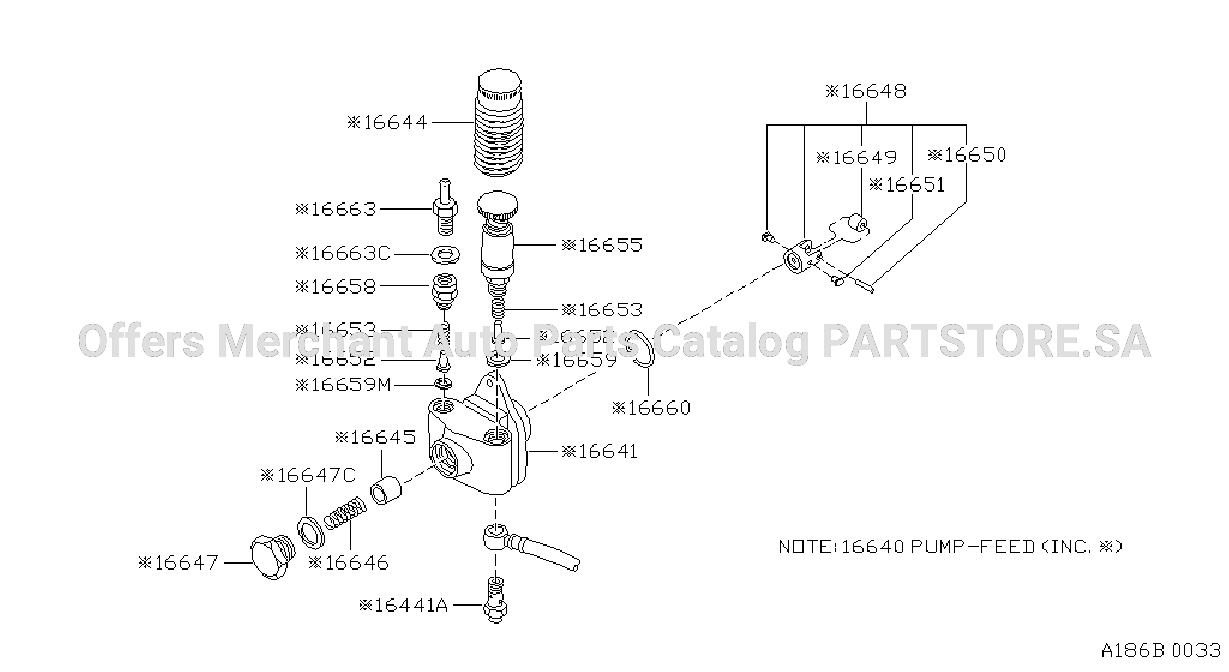 Fuel Injection Pump Feed Pump