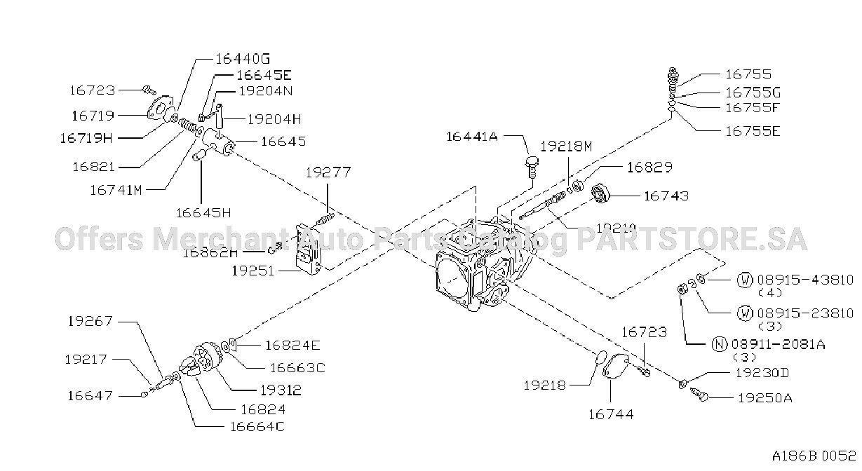Fuel Injection Pump Housing Feed Pump
