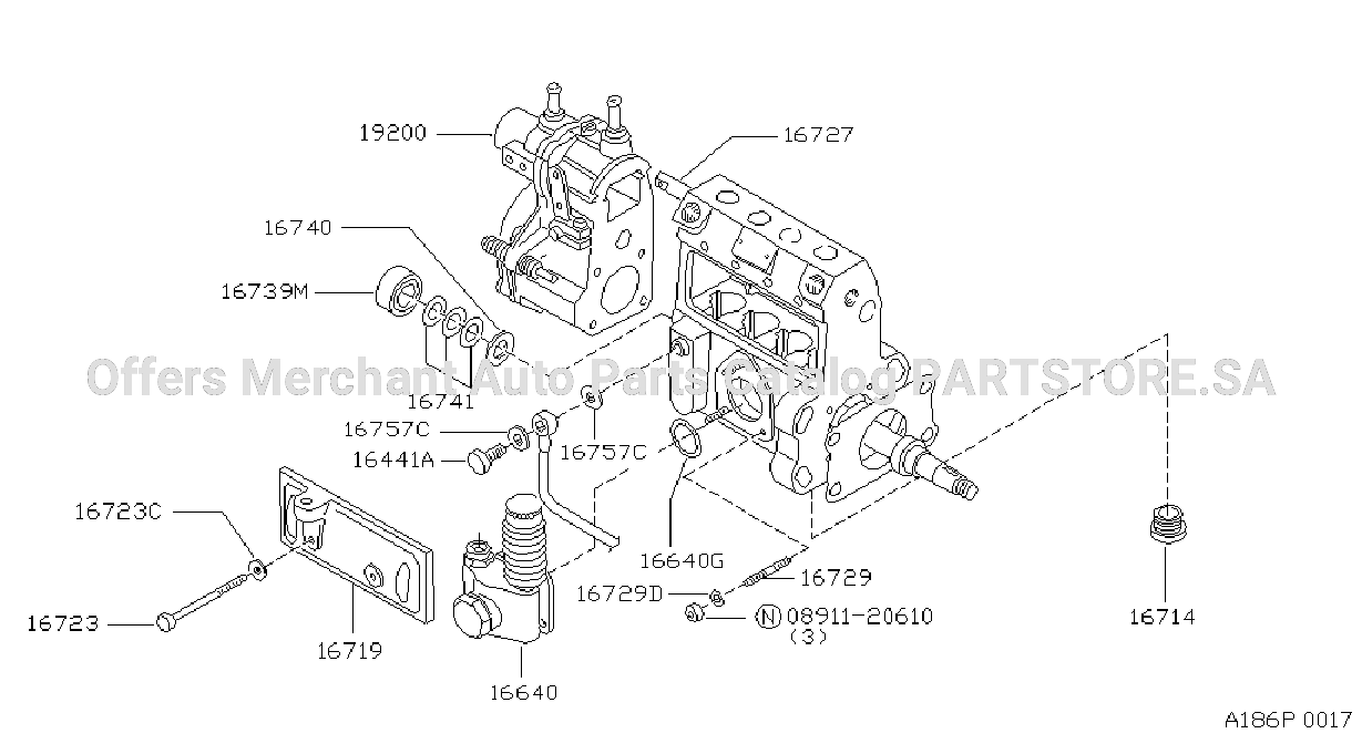 Fuel Injection Pump Component Parts