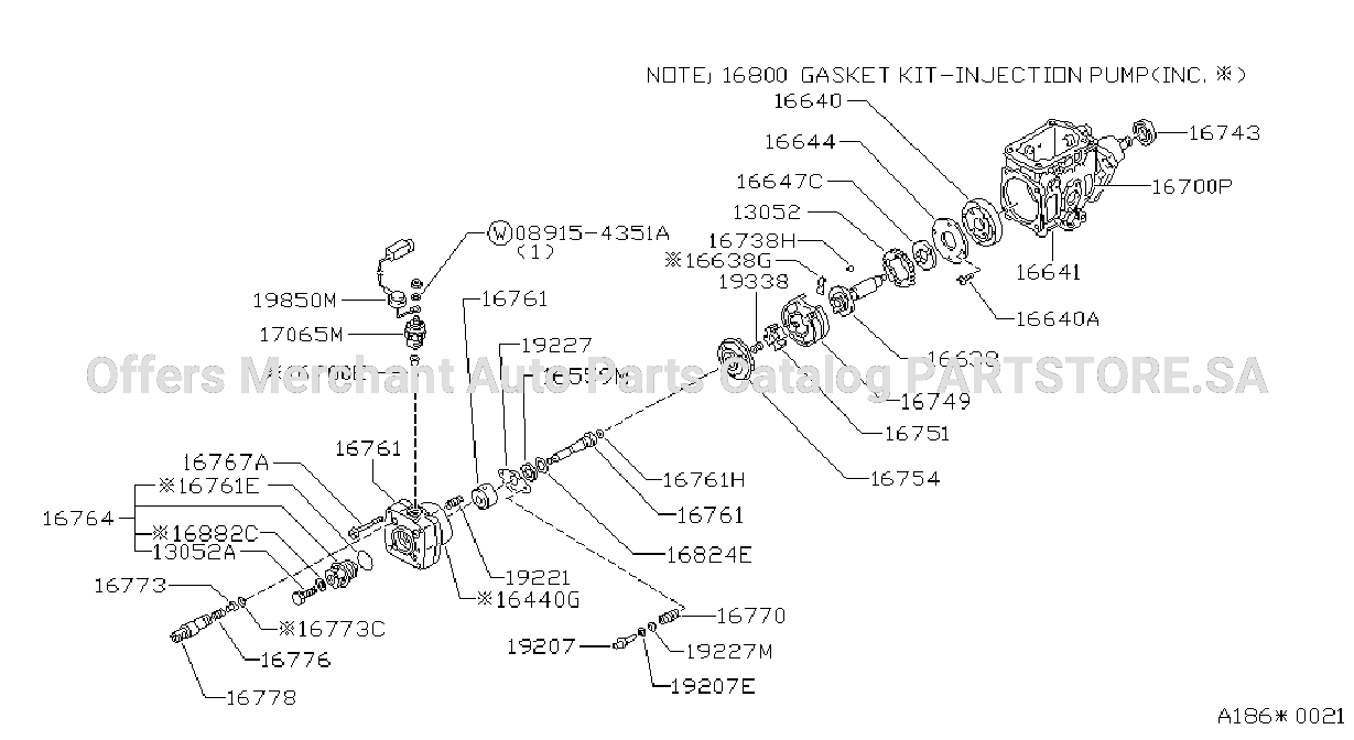 Fuel Injection Pump Feed Pump