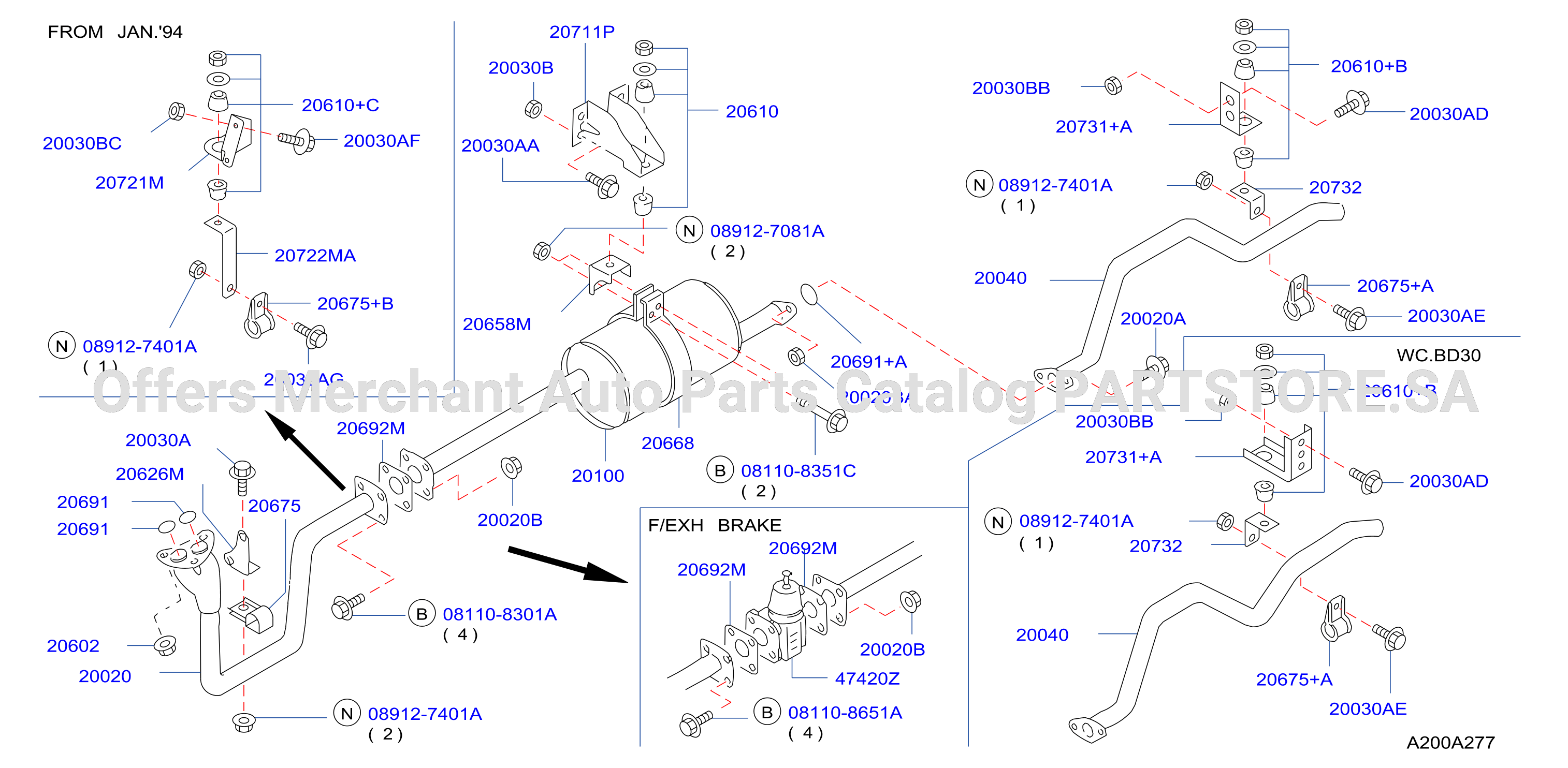 Exhaust Tube Muffler