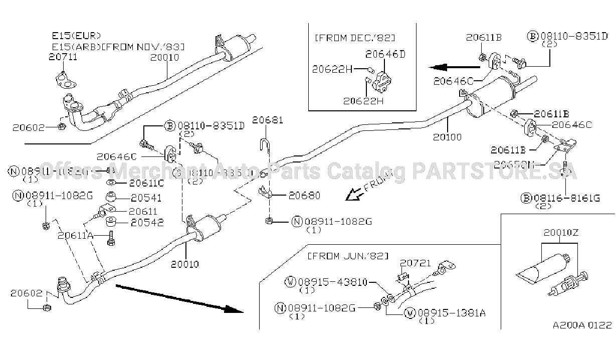 Exhaust Tube Muffler