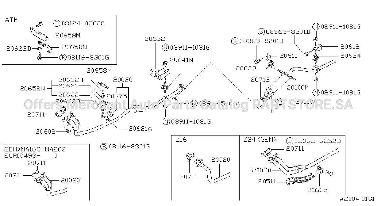Exhaust Tube Muffler
