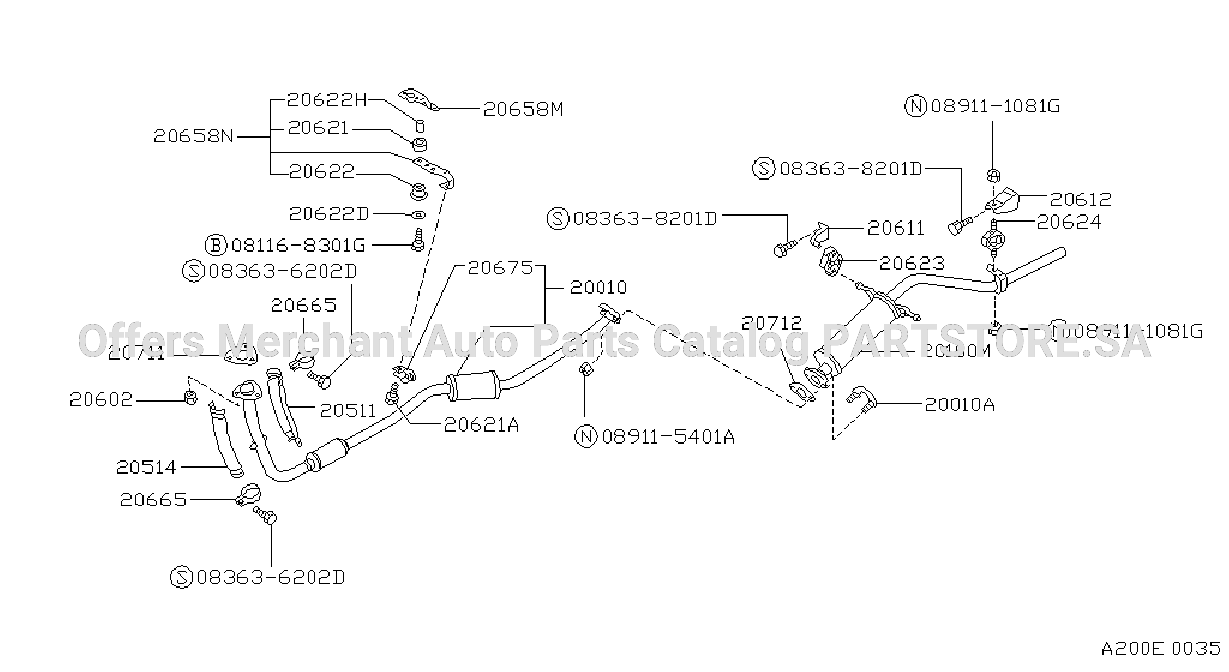 Exhaust Tube Muffler
