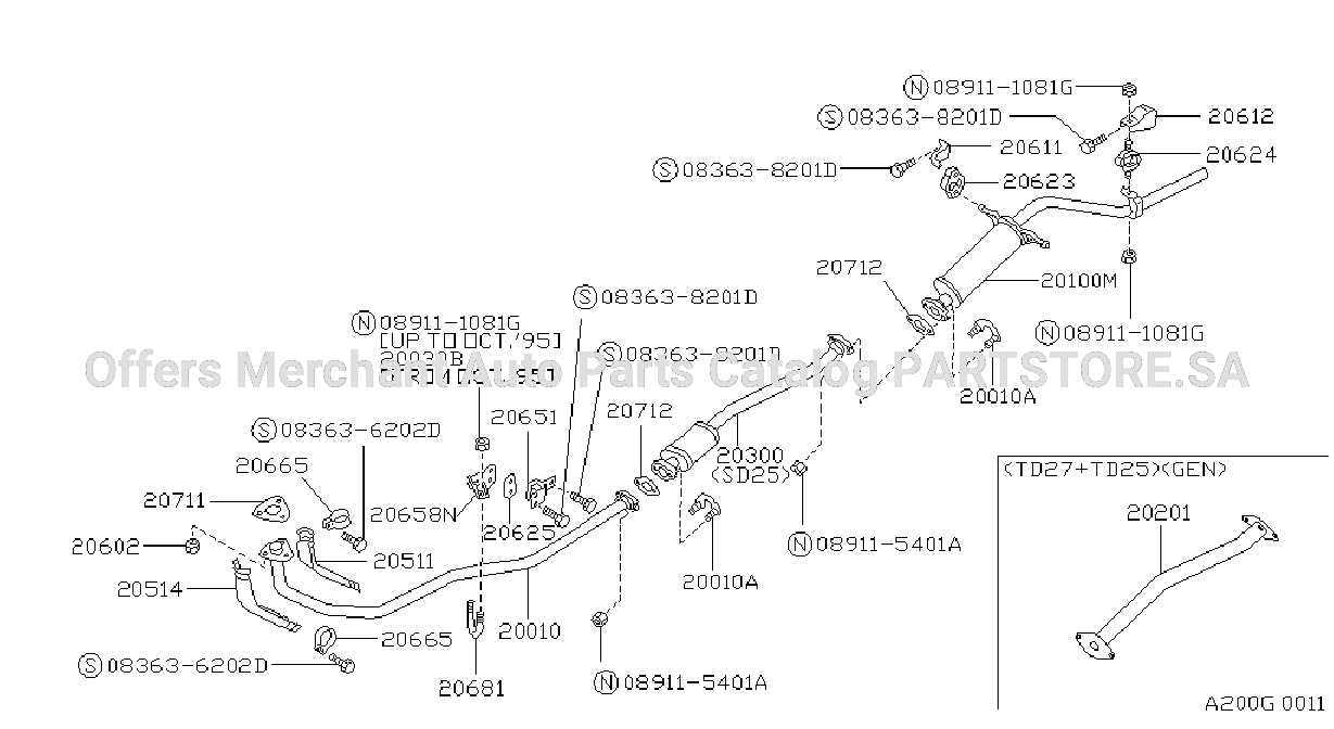 Exhaust Tube Muffler