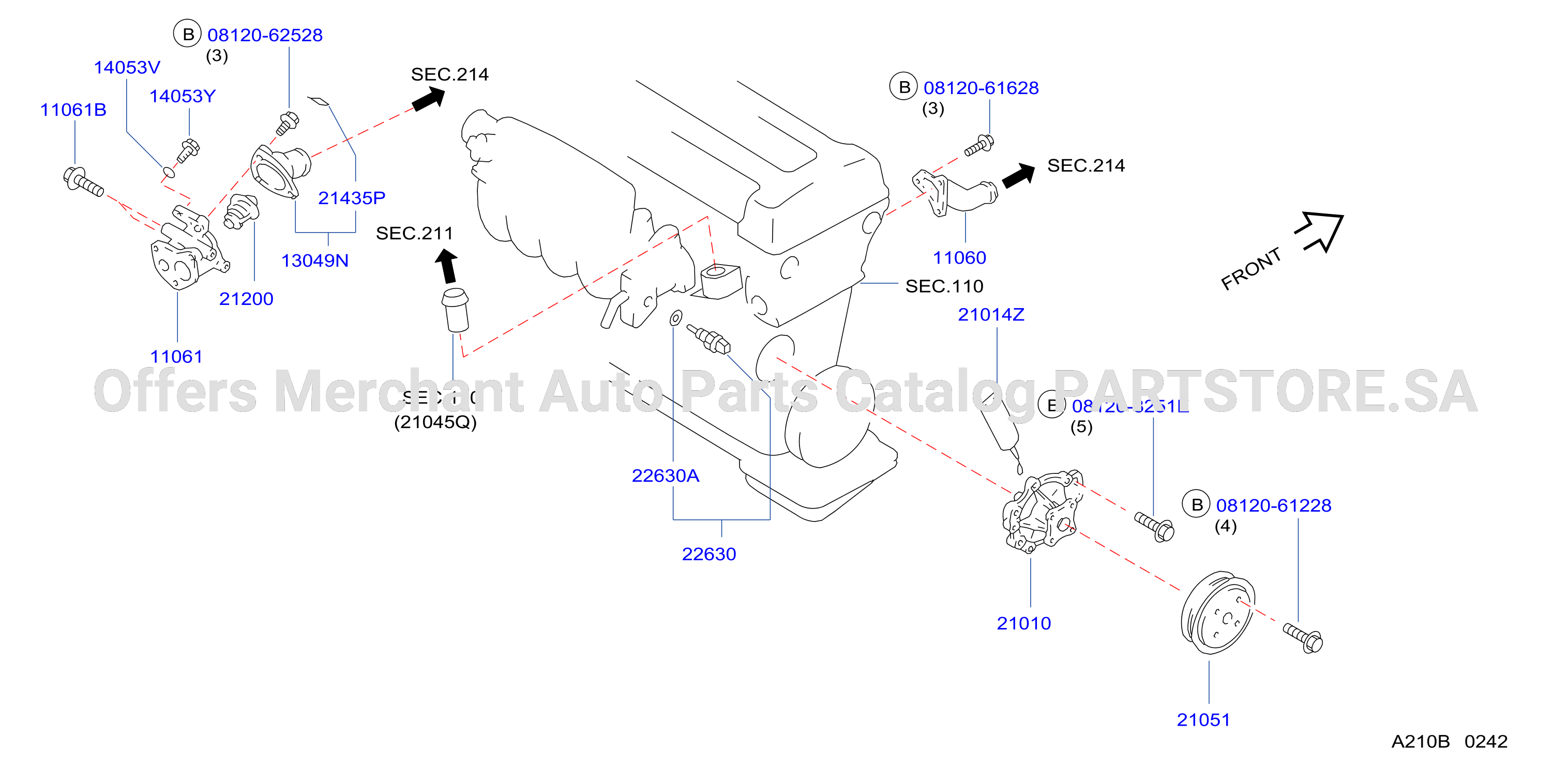 Water Pump Cooling Fan Thermostat