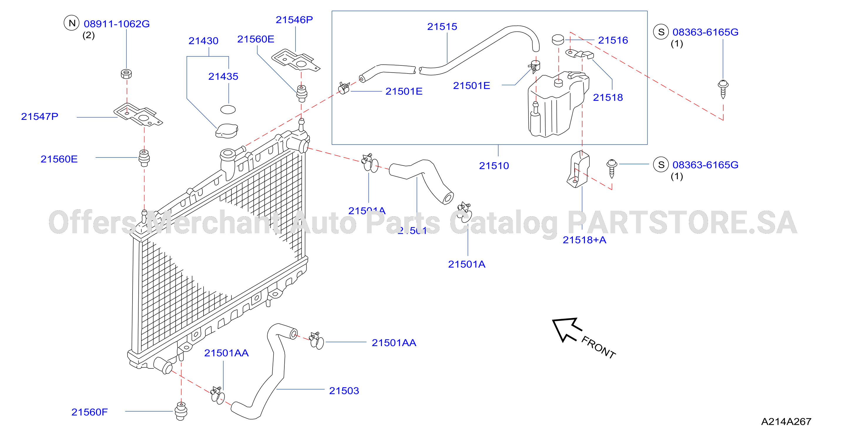 Radiator Shroud Inverter Cooling Radiator Fitting Parts
