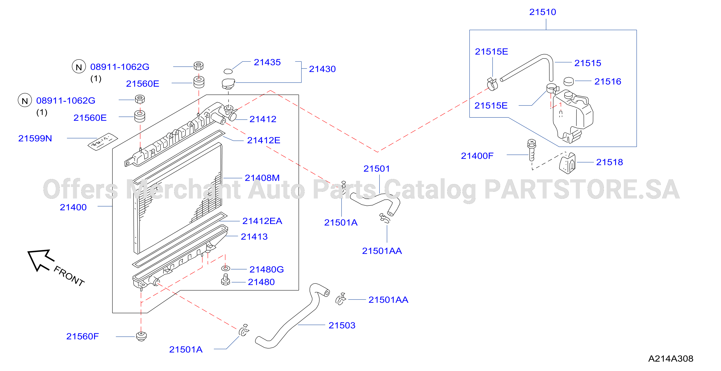 Radiator Shroud Inverter Cooling Radiator