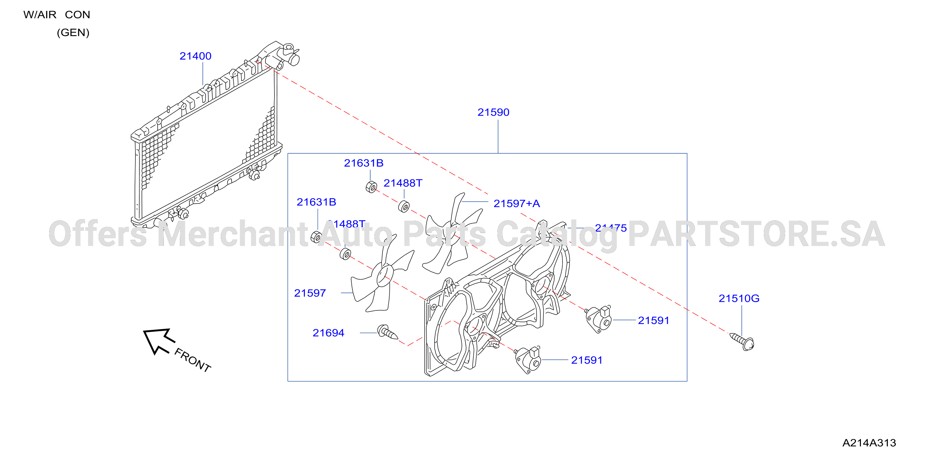 Radiator Shroud Inverter Cooling Shroud