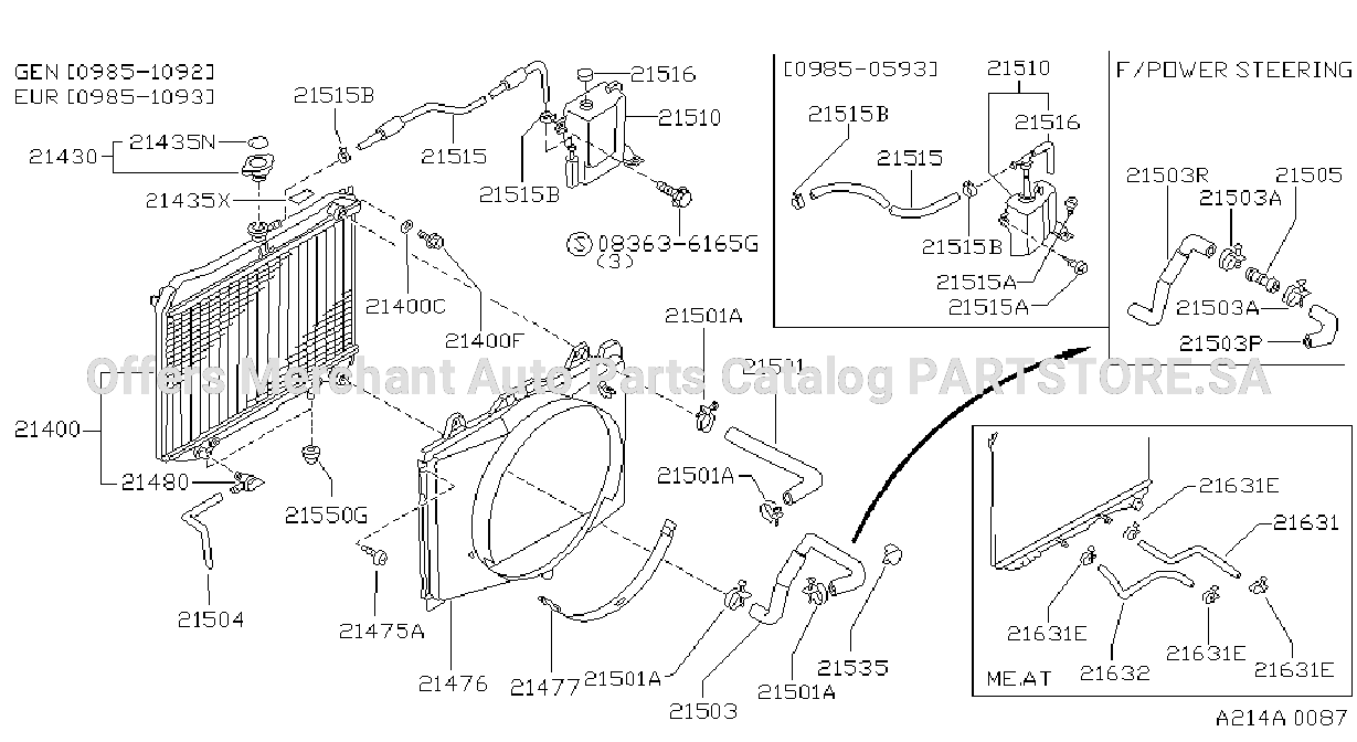 Radiator Shroud Inverter Cooling Copper Radiator Fitting Parts