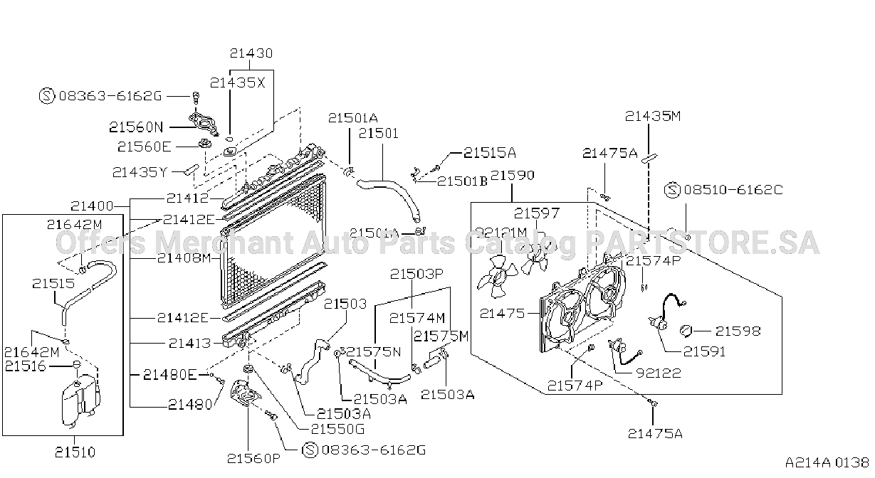 Radiator Shroud Inverter Cooling