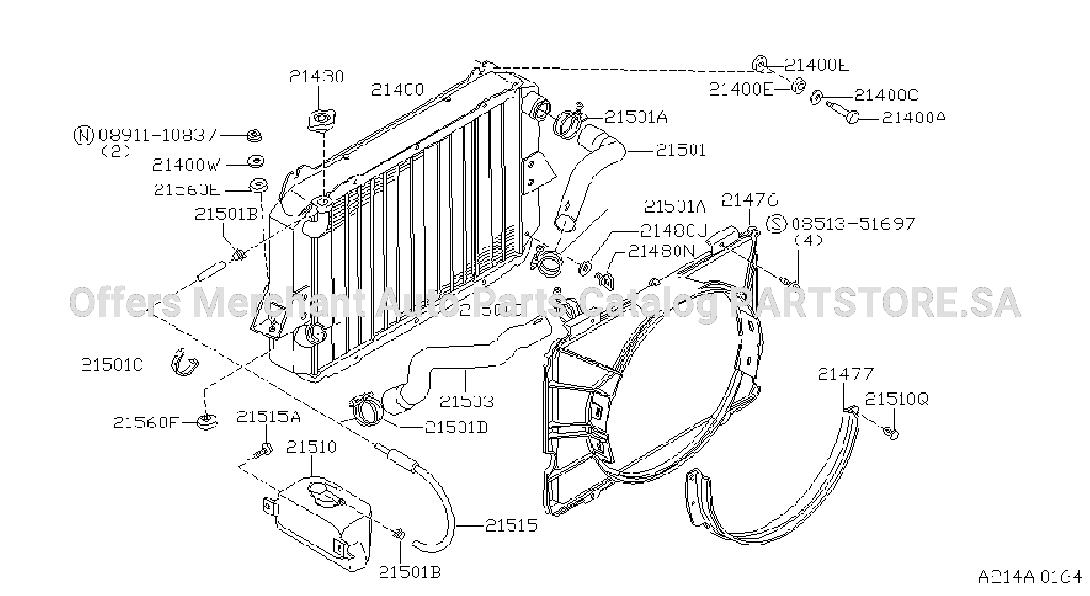 Radiator Shroud Inverter Cooling