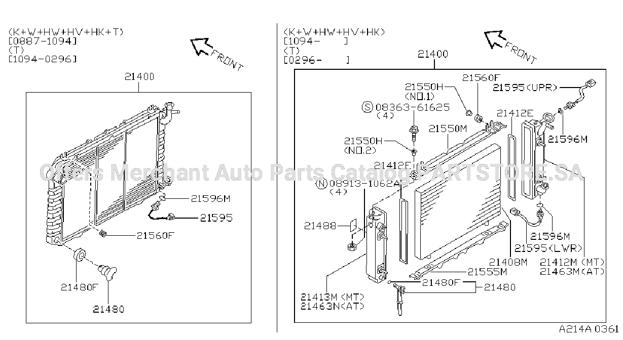 Radiator Shroud Inverter Cooling Radiator Assy