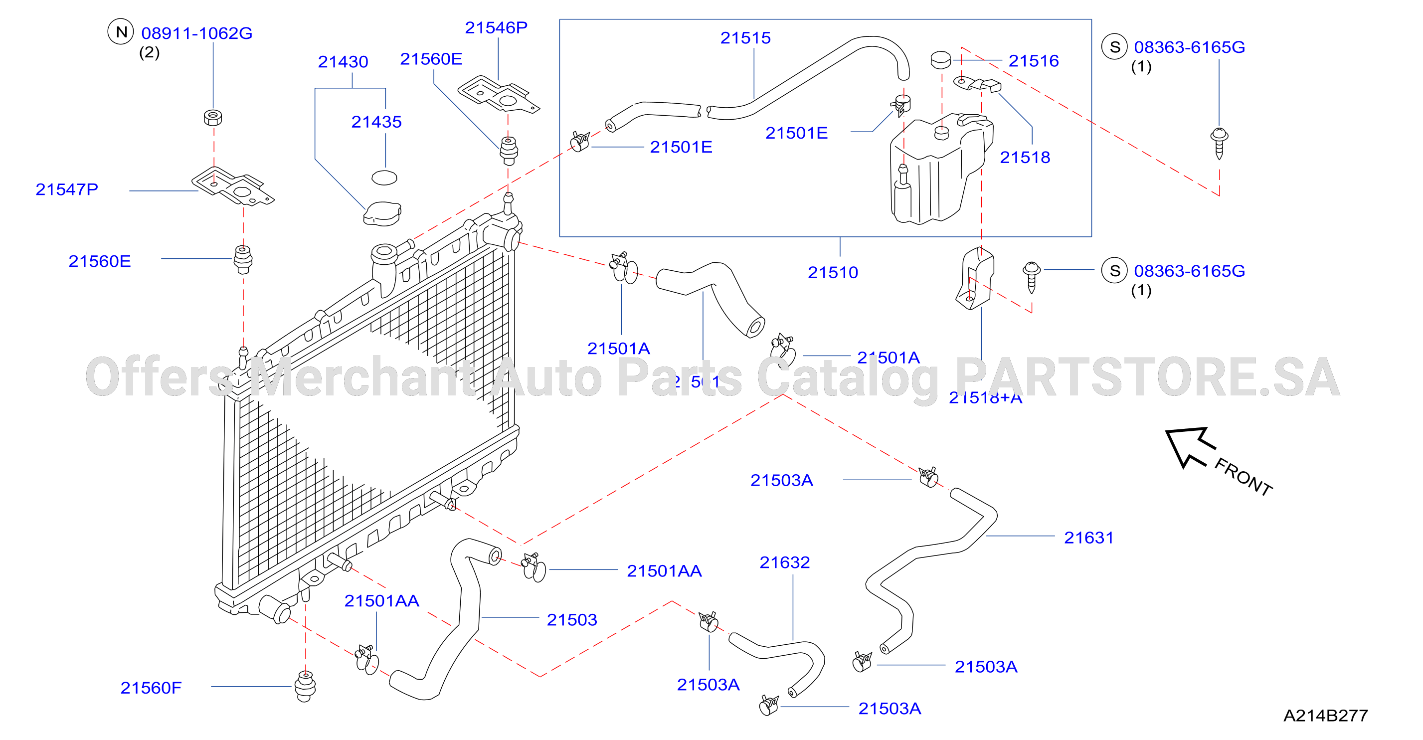 Radiator Shroud Inverter Cooling Radiator Fitting Parts