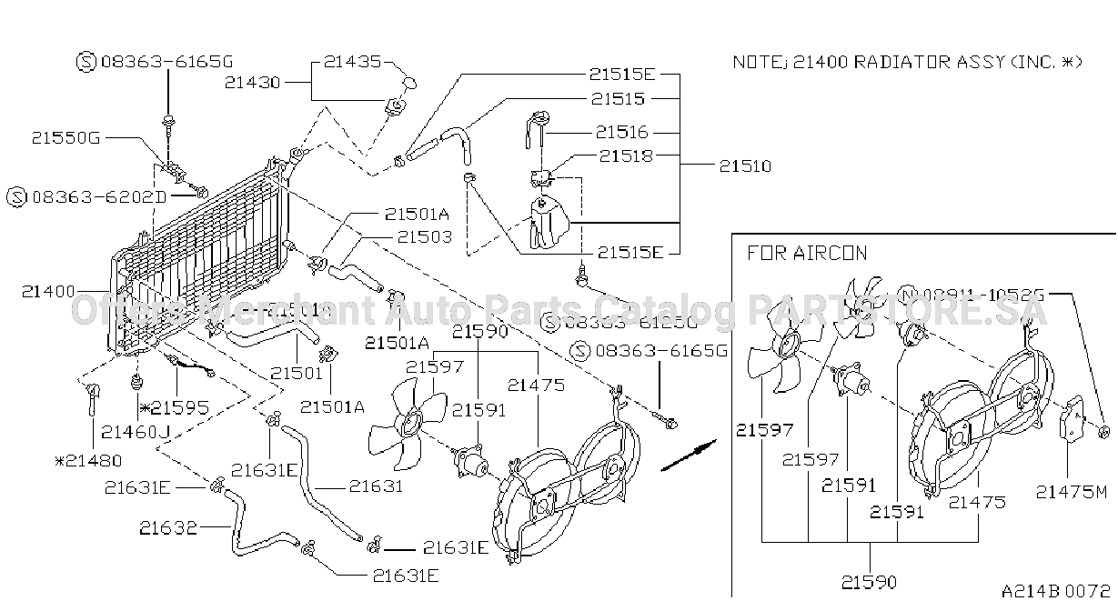 Radiator Shroud Inverter Cooling