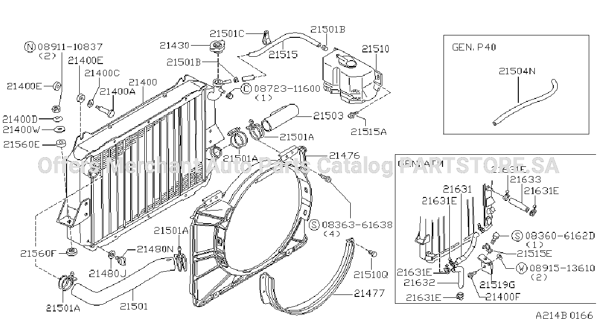 Radiator Shroud Inverter Cooling