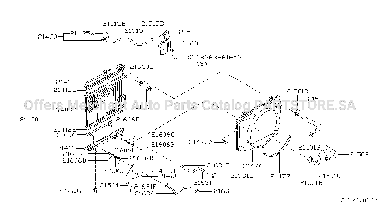 Radiator Shroud Inverter Cooling