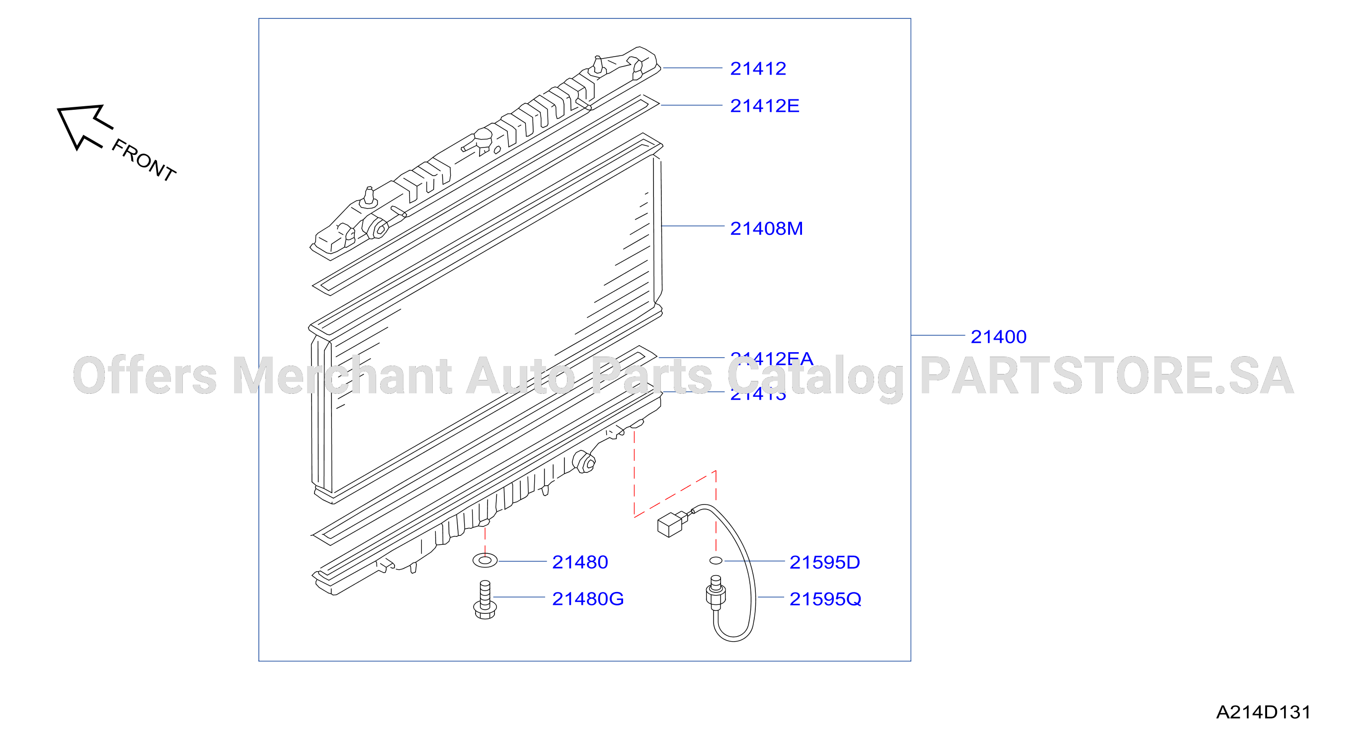 Radiator Shroud Inverter Cooling Radiator