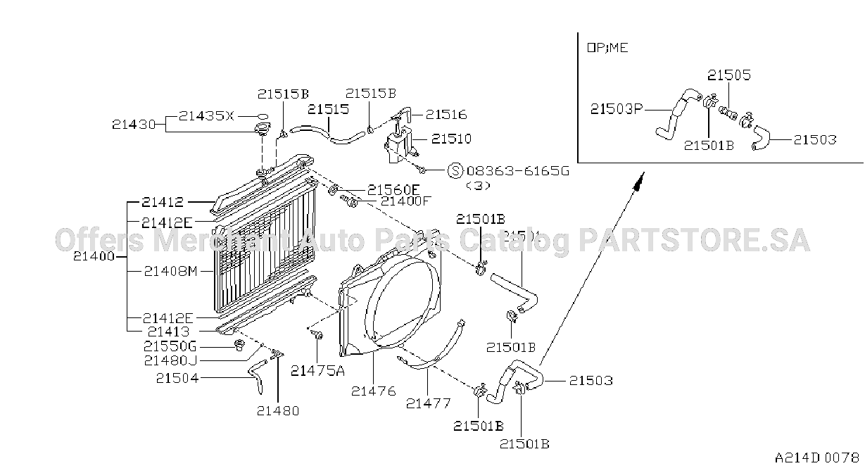 Radiator Shroud Inverter Cooling