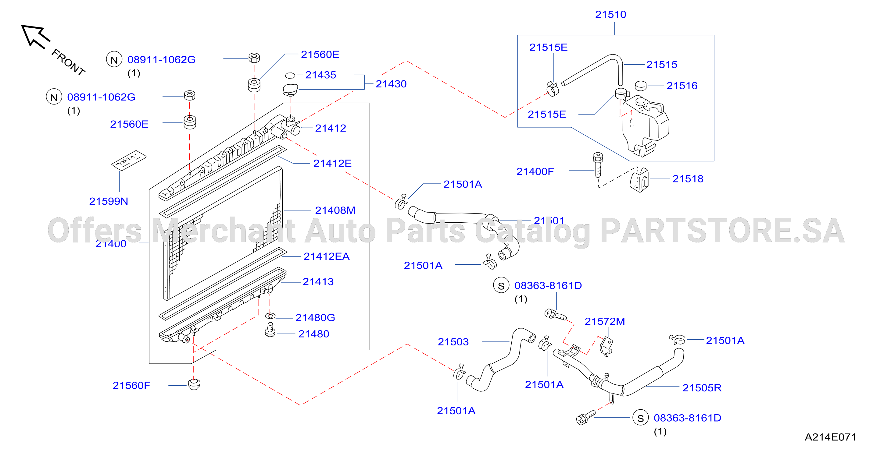 Radiator Shroud Inverter Cooling Radiator