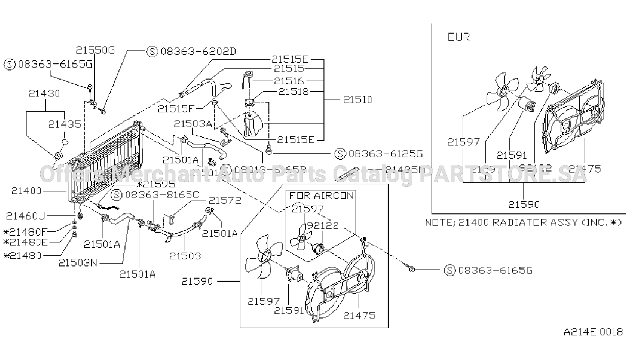 Radiator Shroud Inverter Cooling