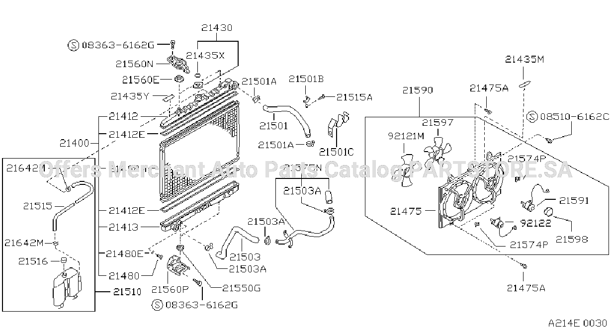 Radiator Shroud Inverter Cooling