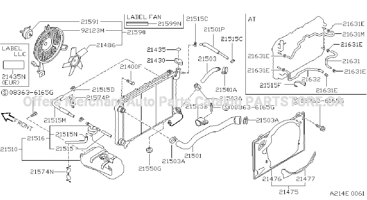 Radiator Shroud Inverter Cooling Radiator Fitting Parts