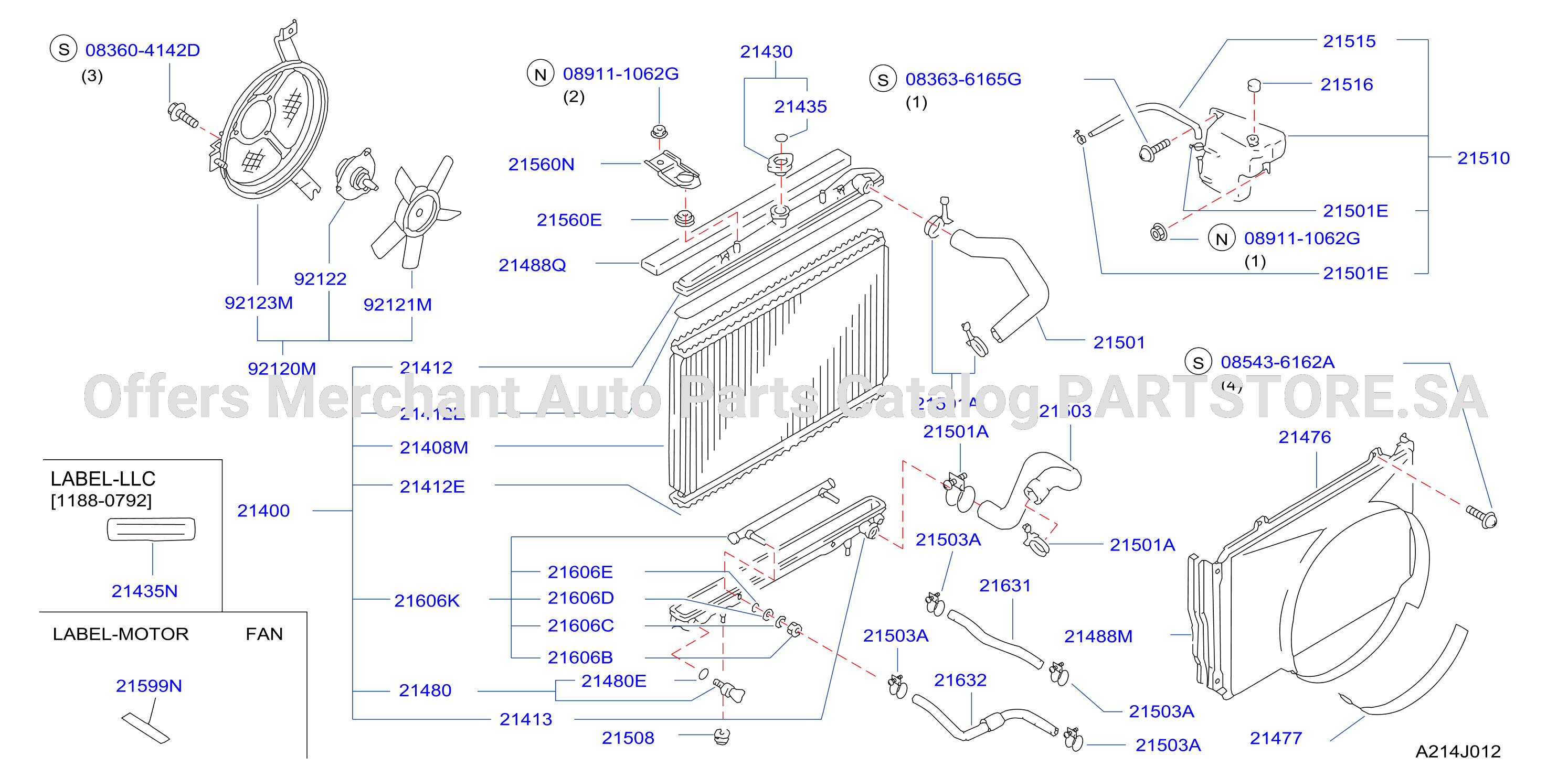Radiator Shroud Inverter Cooling