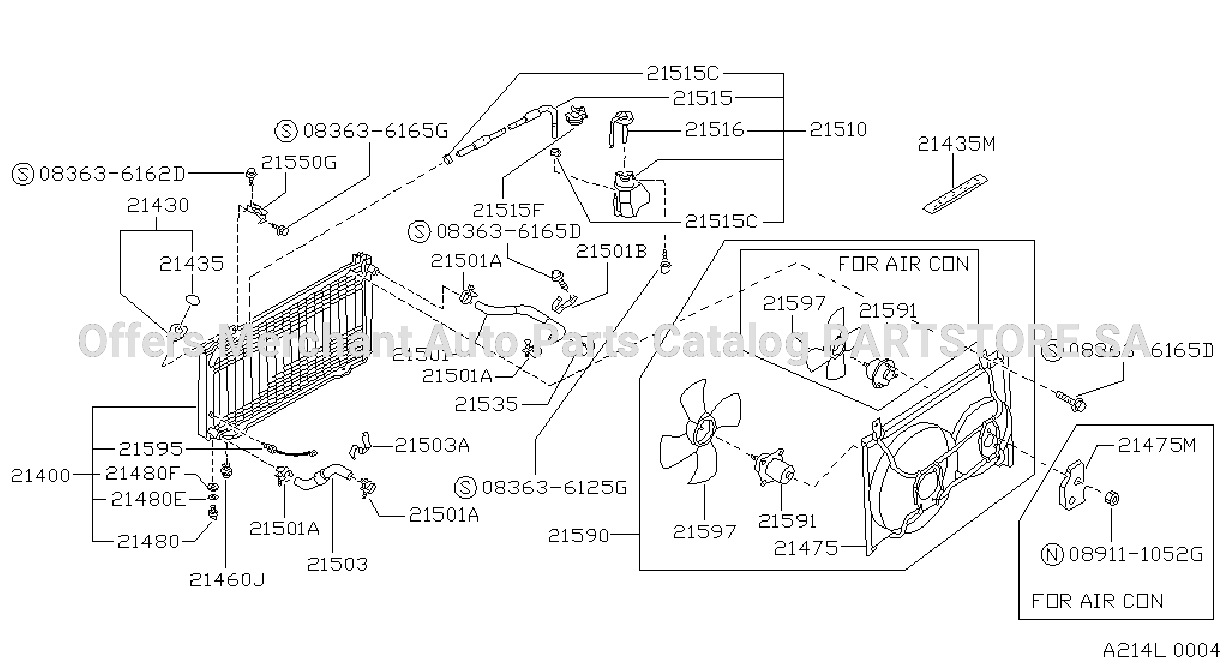 Radiator Shroud Inverter Cooling