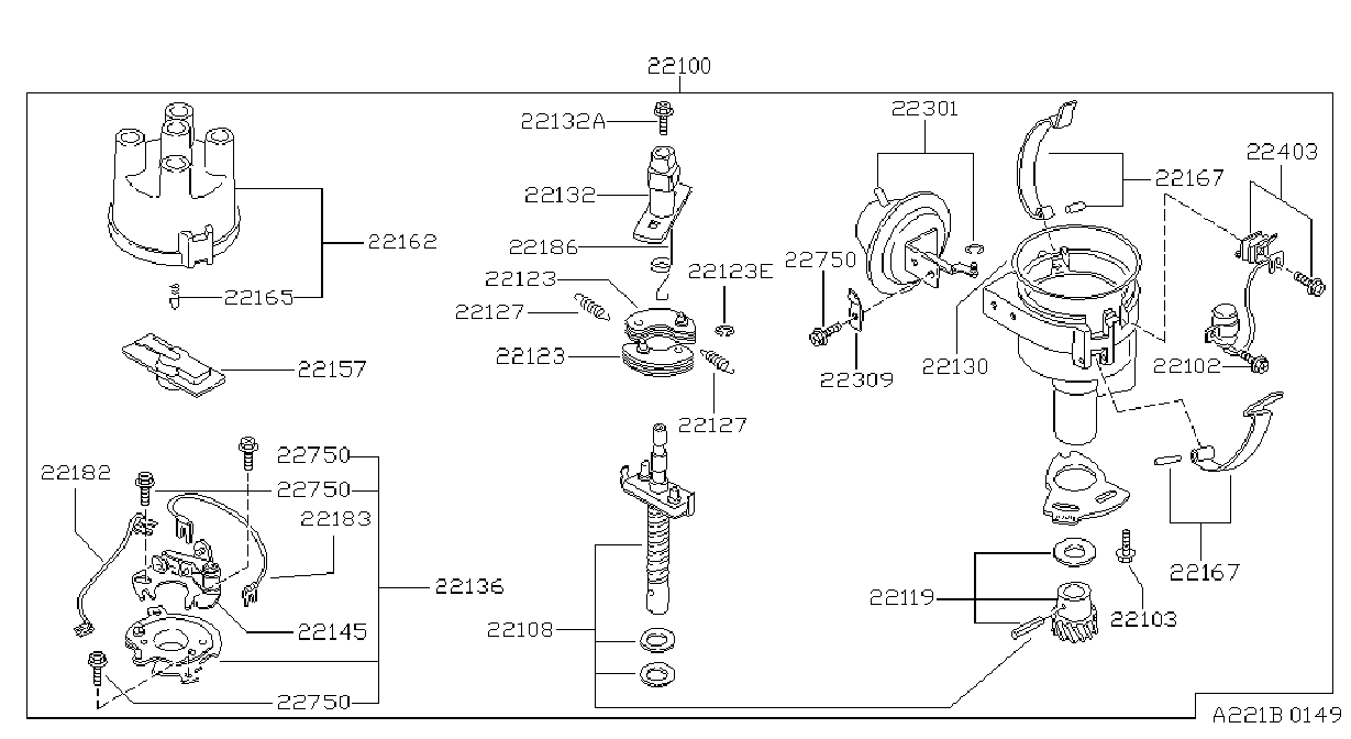 Distributor Ignition Timing Sensor
