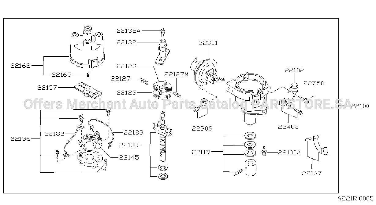 Distributor Ignition Timing Sensor Mitsubishi