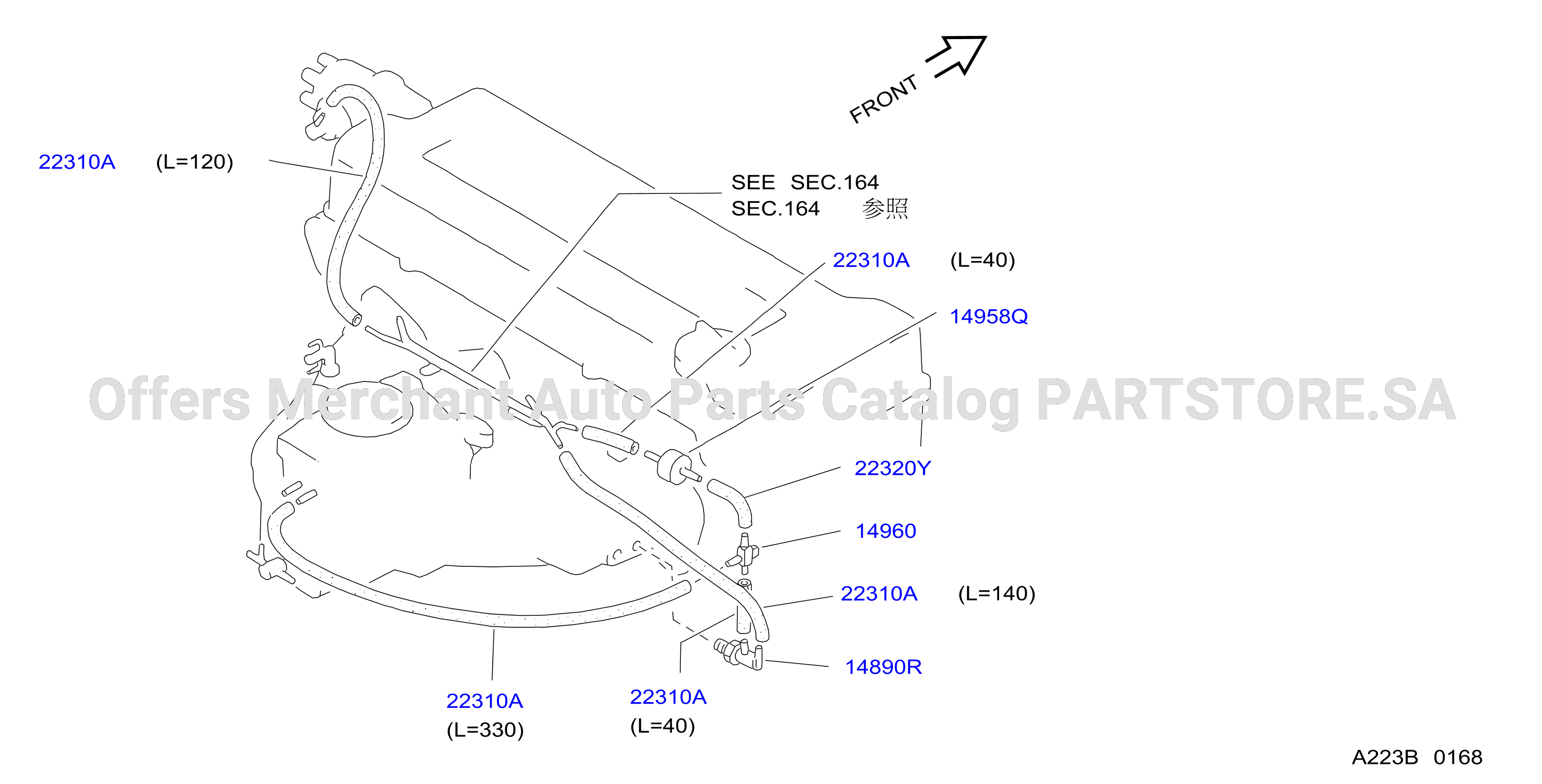 Engine Control Vacuum Piping