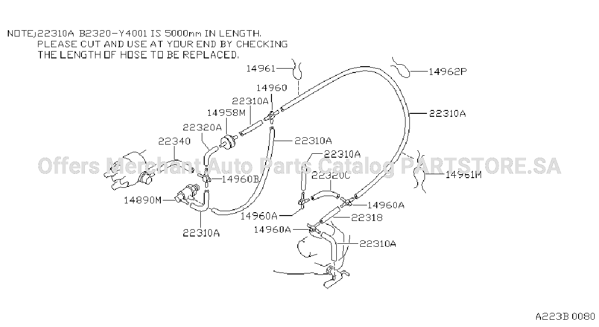 Engine Control Vacuum Piping