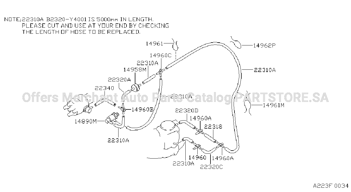Engine Control Vacuum Piping