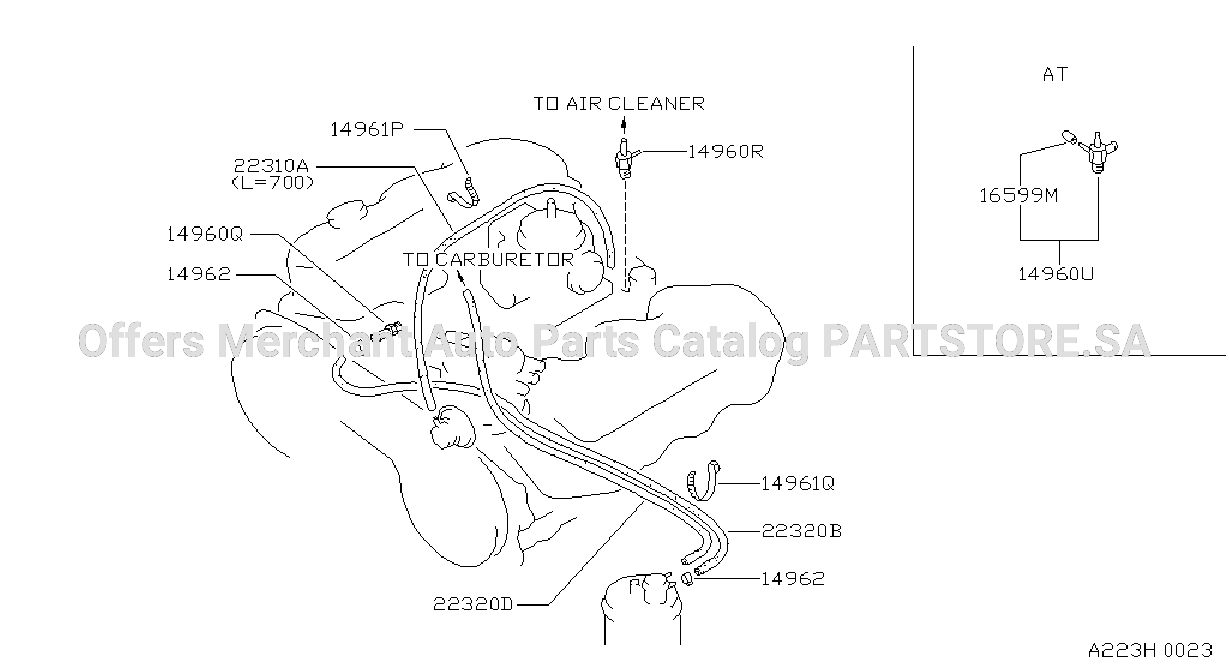 Engine Control Vacuum Piping