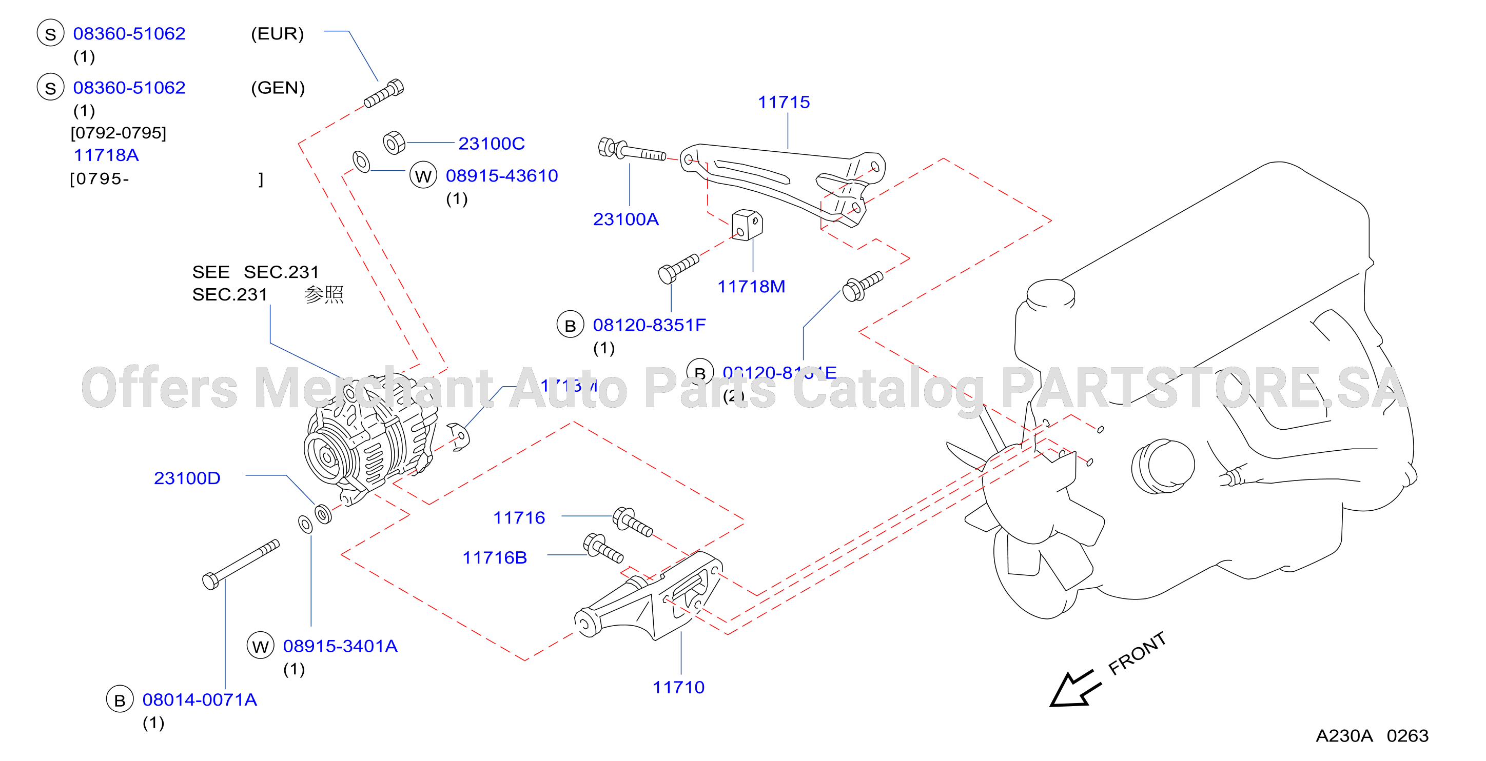 Alternator Fitting