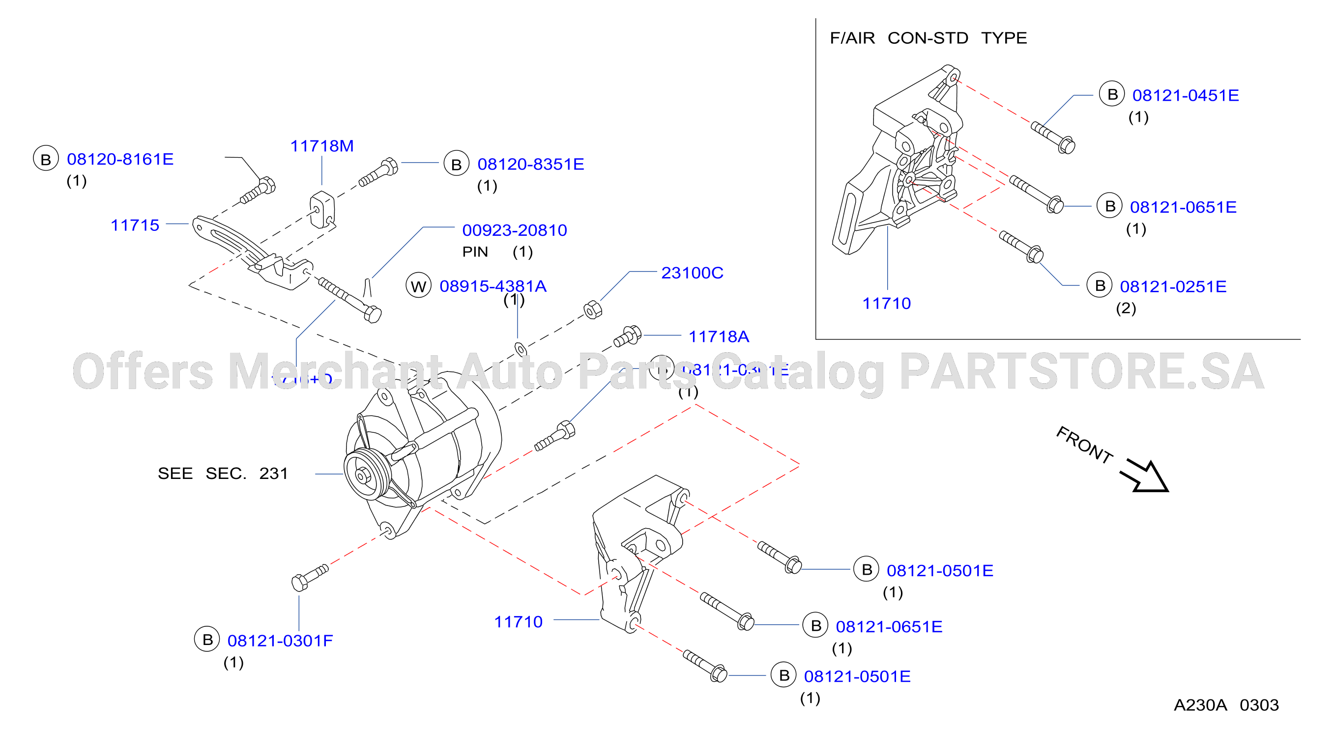 Alternator Fitting