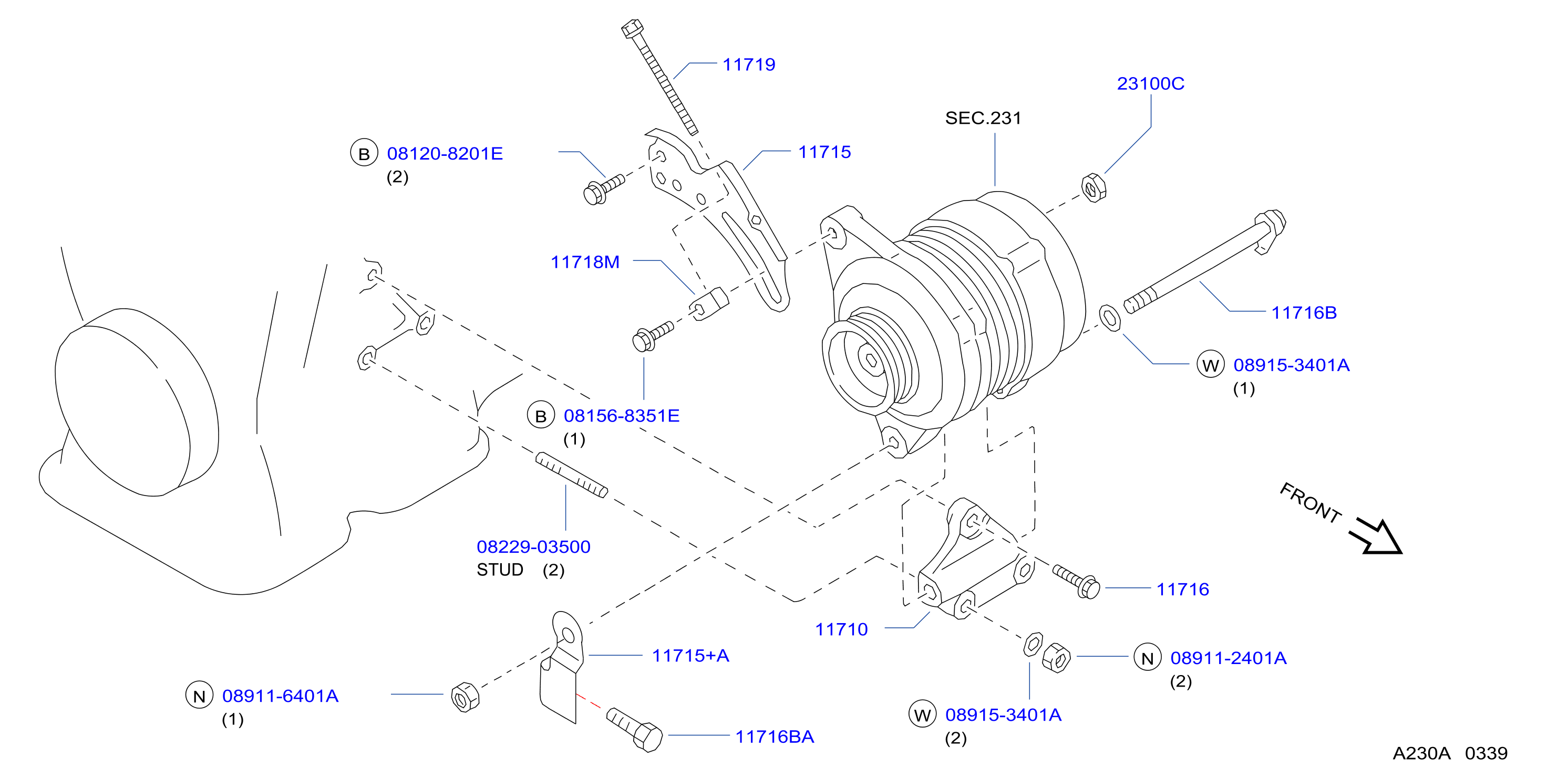 Alternator Fitting