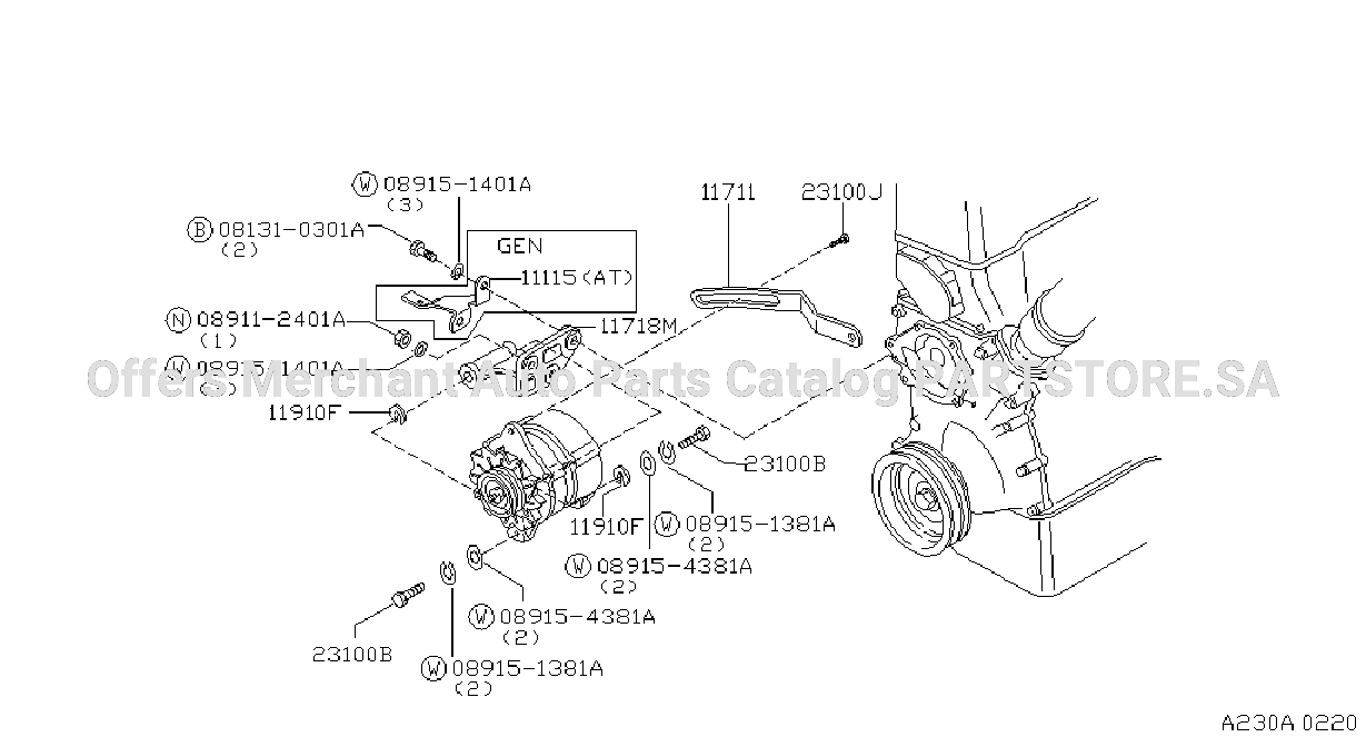 Alternator Fitting