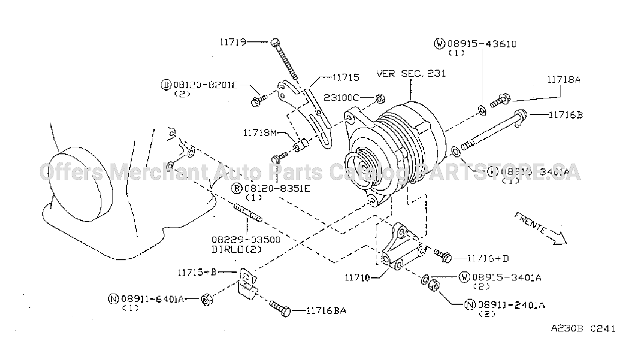 Alternator Fitting