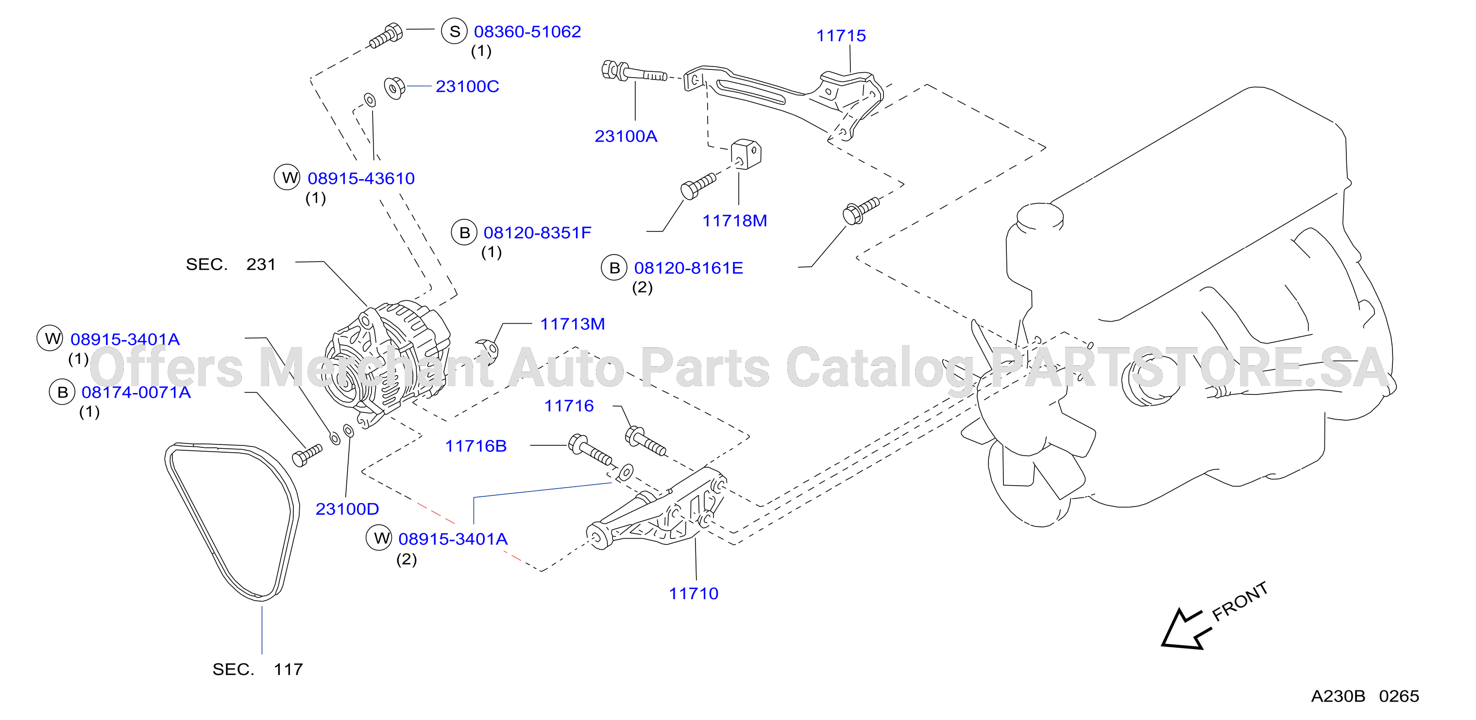 Alternator Fitting