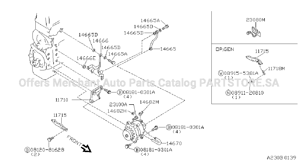 Alternator Fitting