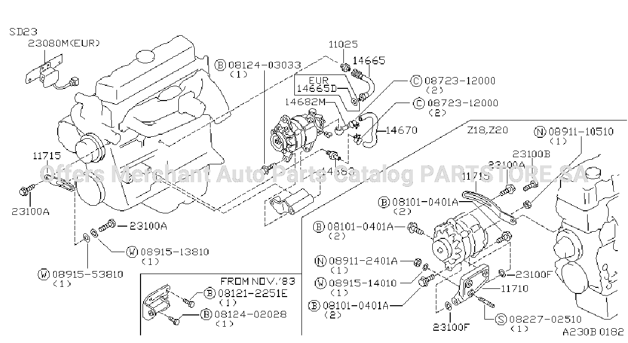Alternator Fitting