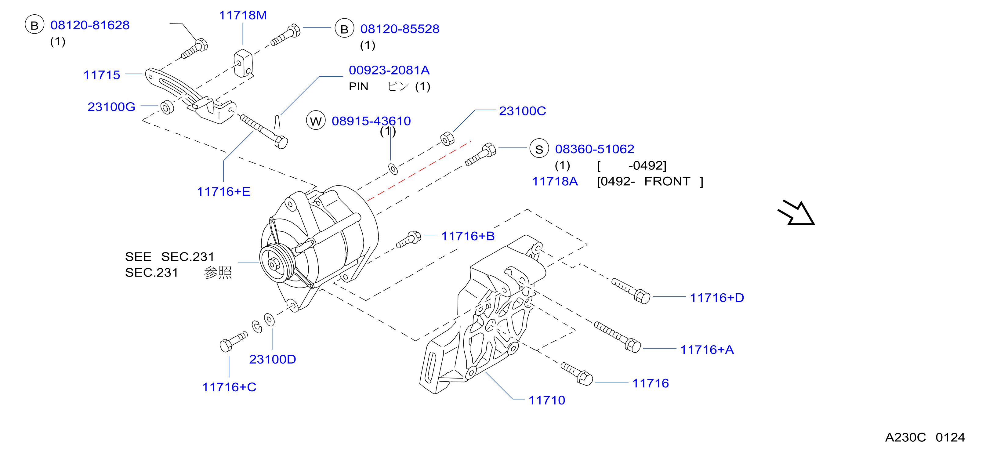 Alternator Fitting