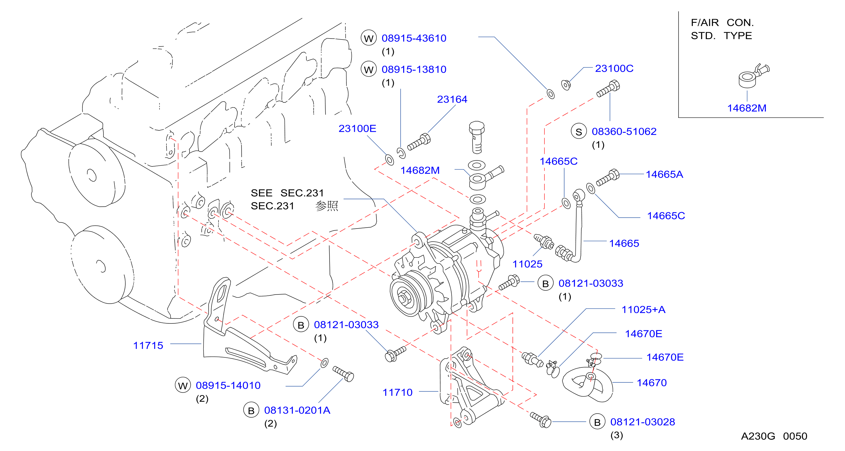 Alternator Fitting