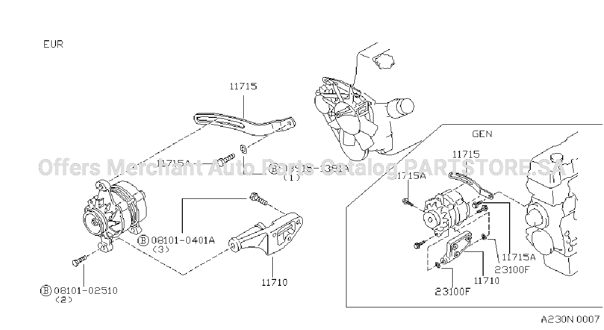 Alternator Fitting