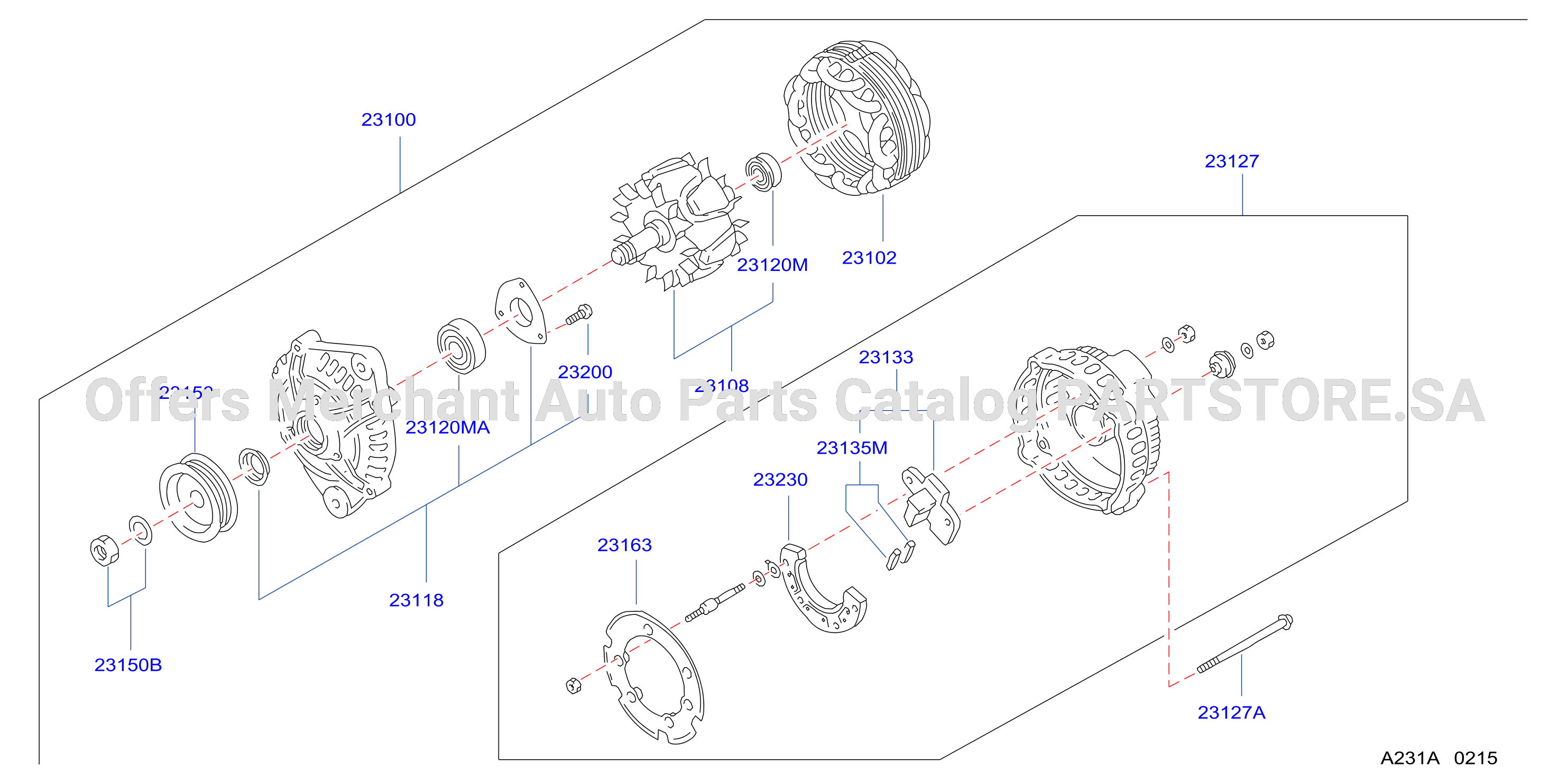 Alternator Hitachi